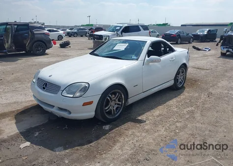 2001 Mercedes-Benz Slk 230 Kompressor z USA, uszkodzony, nr VIN WDBKK49FX1F171868
